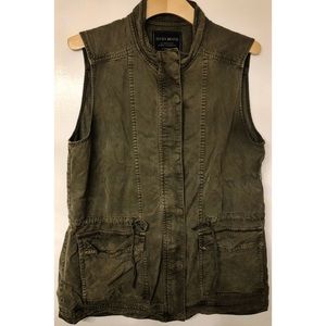 Lucky Brand Utility Army Green drawstring …